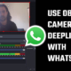 Use OBS and DeepLiveCam with WhatsApp