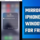 Mirror Your iPhone to Windows for Free