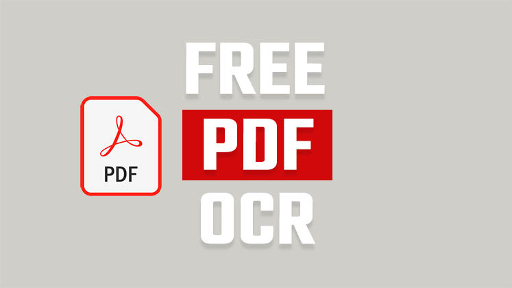 PDF OCR