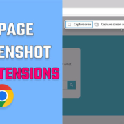 How to capture Screenshot edge and chrome