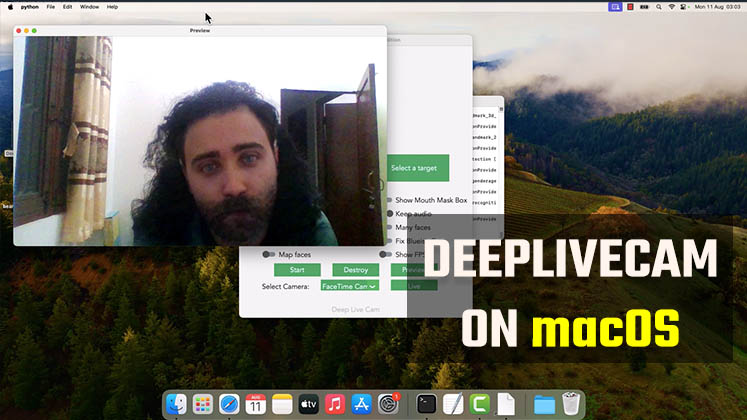 Installing DeepLiveCam on macOS