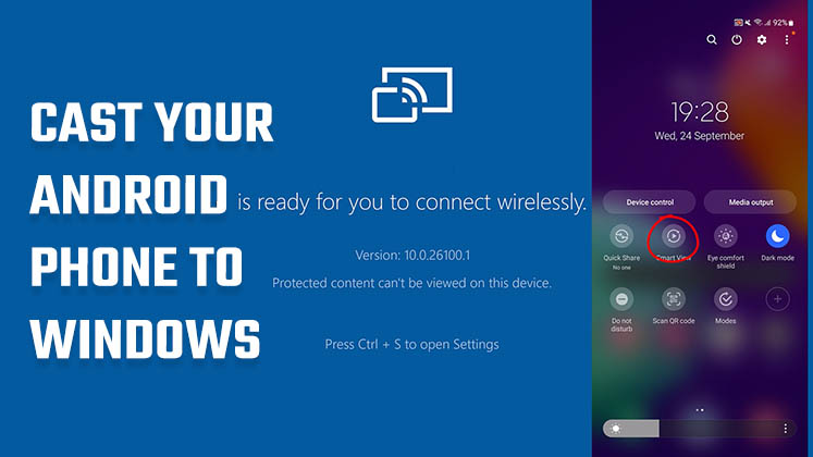 Cast Your Android Phone to Windows