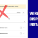 Wireless Display Not Installing