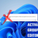 Activate the Group Policy Editor on Windows