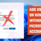 Add Users on Windows Without Microsoft Account