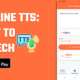 Text to Speech Android APP