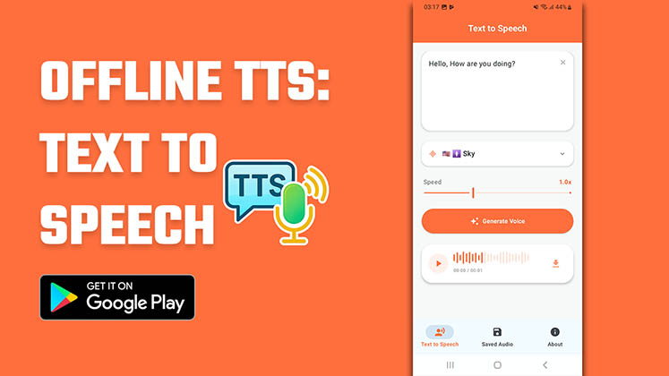 Text to Speech Android APP