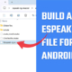 Build an eSpeak So file for Android Apps