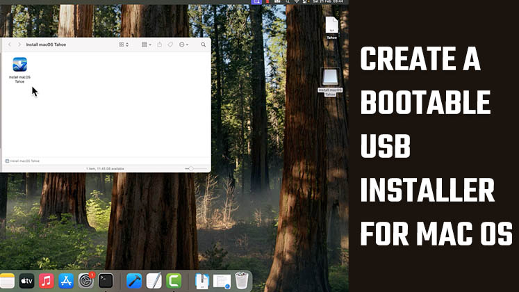 Create a Bootable USB Installer for Mac OS