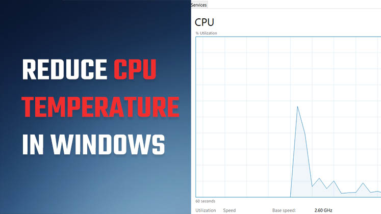 Reduce CPU Temperature