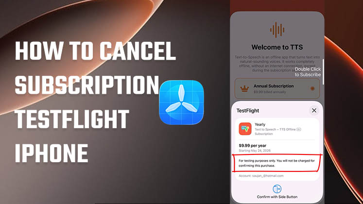 How to Cancel Testflight Subscription iPhone