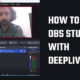How to use OBS Studio with DeepLiveCam