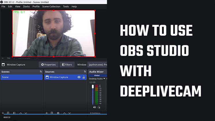 How to use OBS Studio with DeepLiveCam