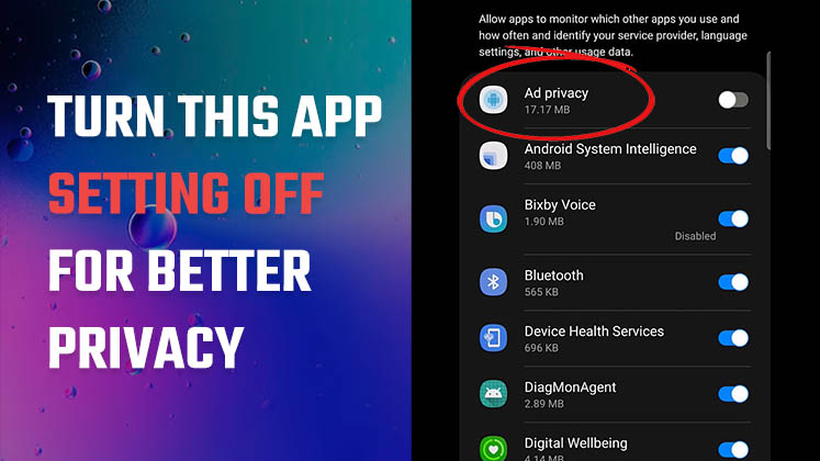 Turn this app setting off for better privacy