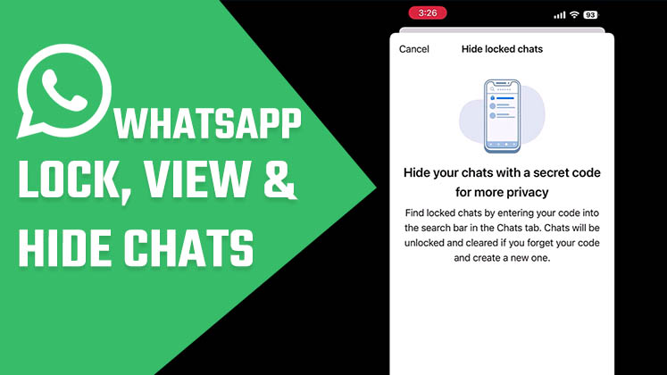WhatsApp Lock, View & Hide Chats