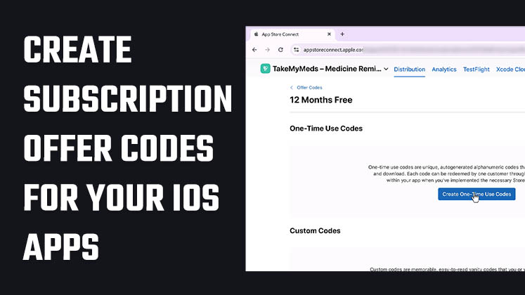 How to Create Subscription offer codes for your iOS apps