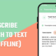 Transcribe Speech to Text Offline