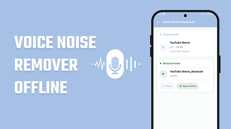 Voice Noise Remover app