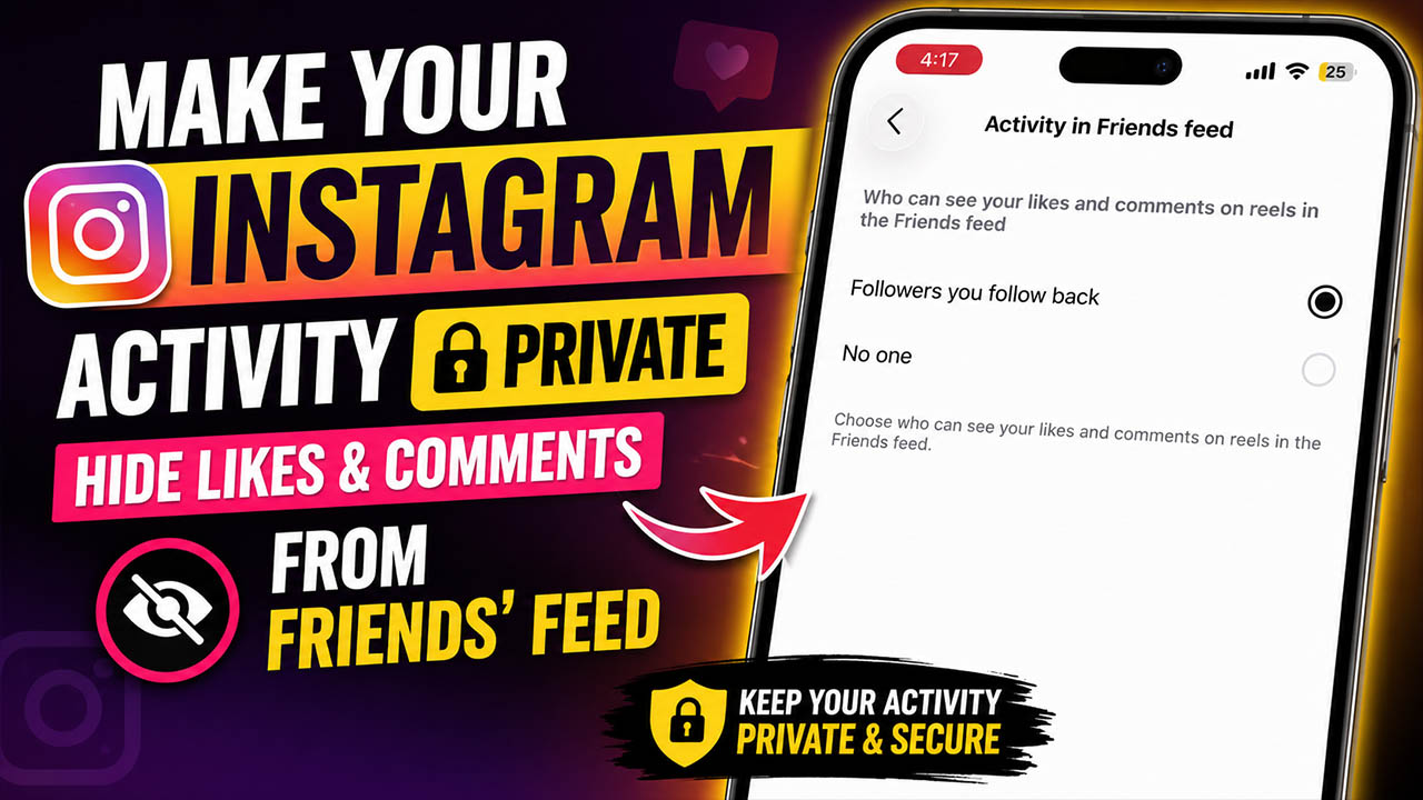 Make Your Instagram Activity Private