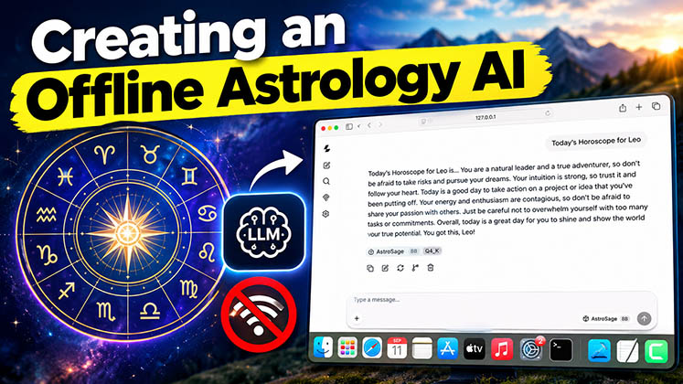 Creating an Offline Astrology AI