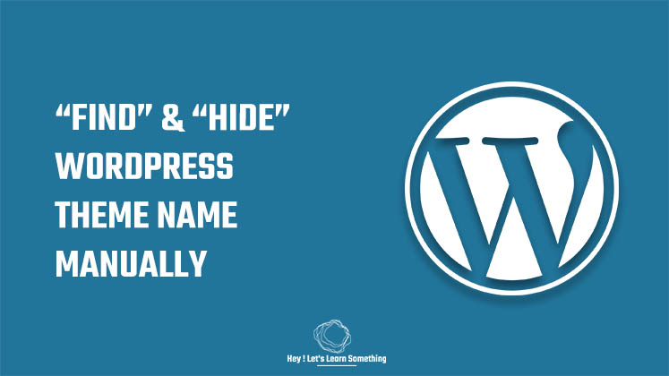 Find-hide-WordPress-theme-name