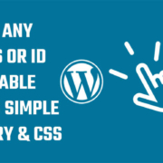 Make any class or ID clickable using simple jQuery and CSS