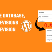 Optimize Database, clean revisions & add revision Limits