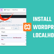 Install WordPress Localhost