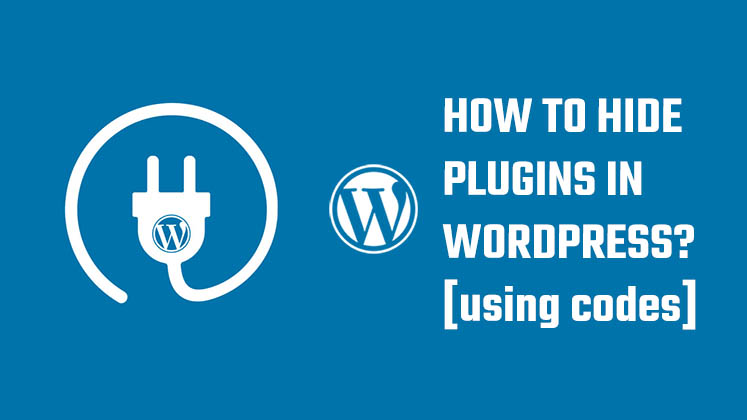 hide plugins WordPress
