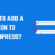 How to add favicon WordPress