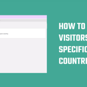 How to block visitors from specific country