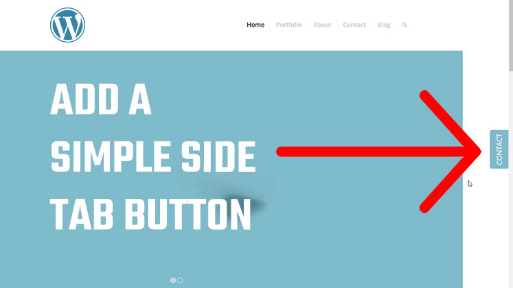Add a simple side tab