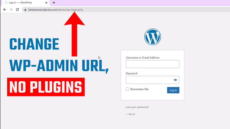 Change WordPress Login URL