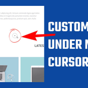 custom icon under mouse cursor