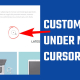 custom icon under mouse cursor