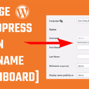 Change WordPress admin username