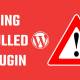 Using nulled Plugin