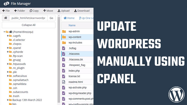 Update WordPress Manually