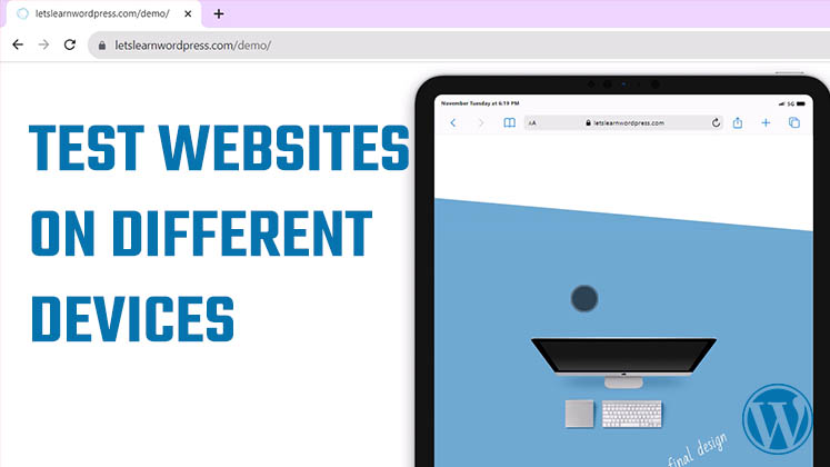 Test Websites on Different