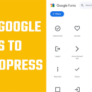Add Google icons to your website