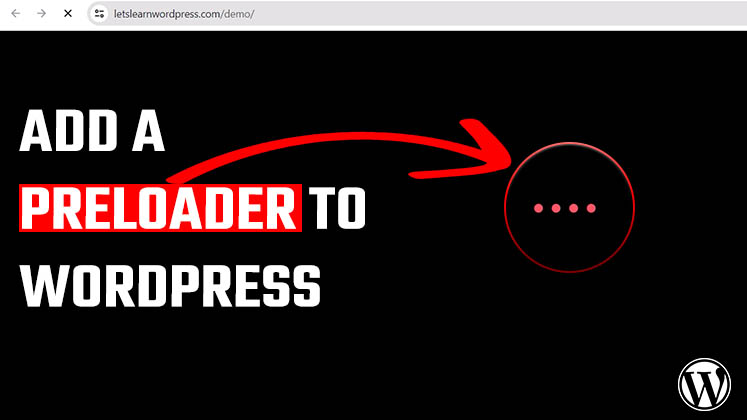Add Preloader to WordPress Website