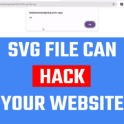 SVG can hack your website